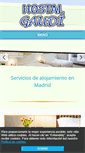 Mobile Screenshot of hostalgaudi.net